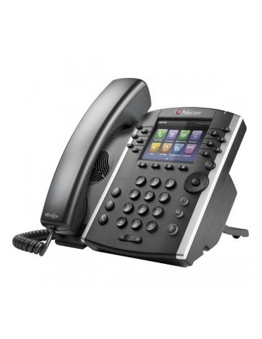 Polycom VVX 411 12 compte SIP vendu sans alimentation